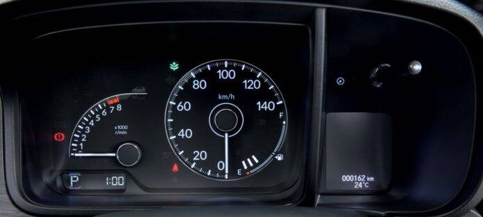 ہونڈا این ون Interior Speedometer